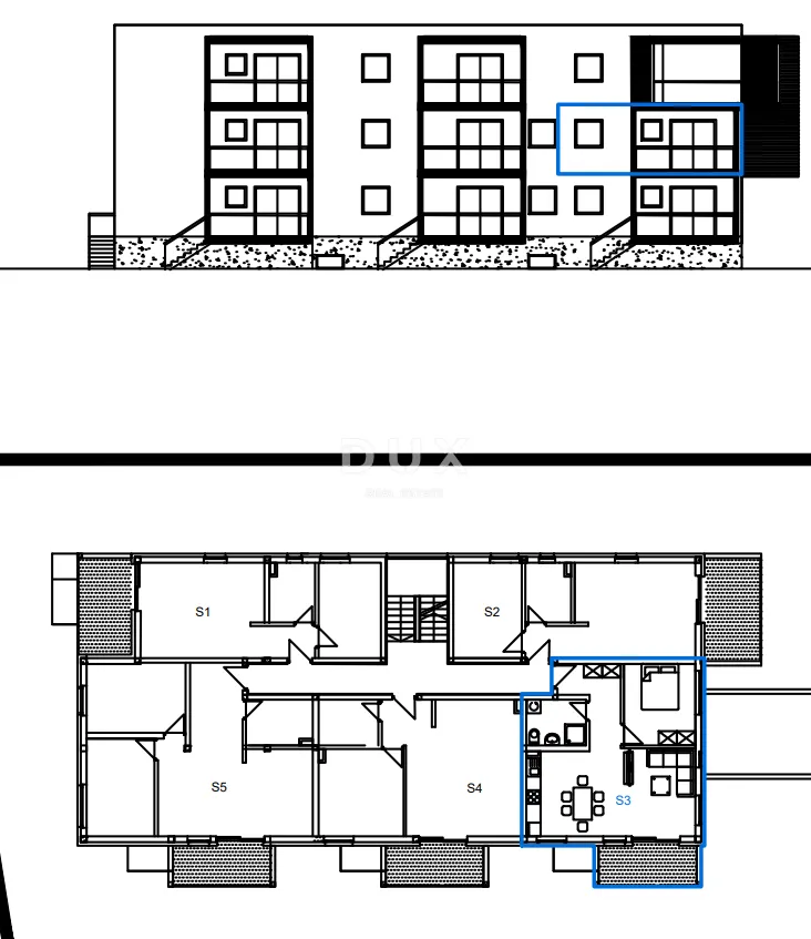 vodice, trosobni stan, prvi kat, 57,81 m² - slika 10