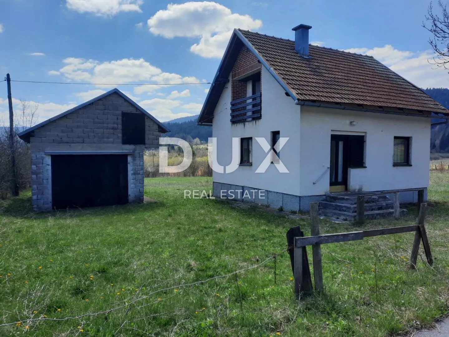 ogulin, lička jesenica - kuća u prirodi + zemljište!!! - slika 1
