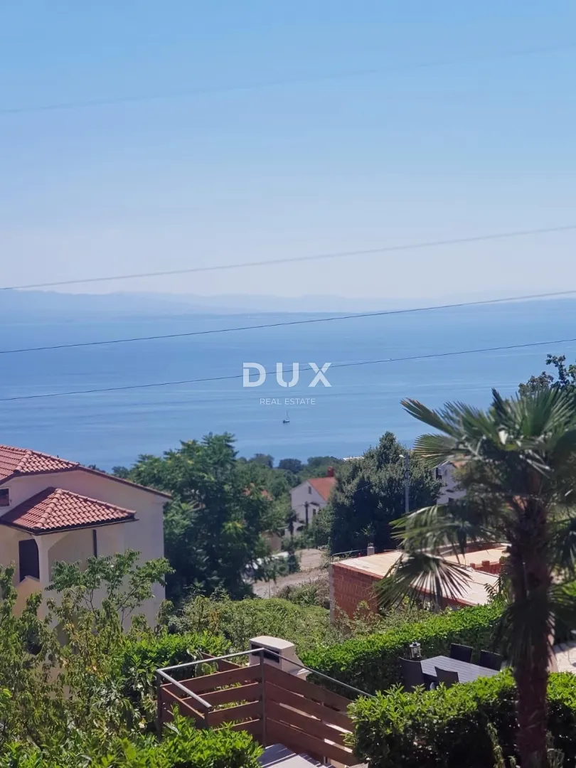 opatija, oprić - pogled na more i vrt za uživanje, 2sdb 74m2 - slika 14
