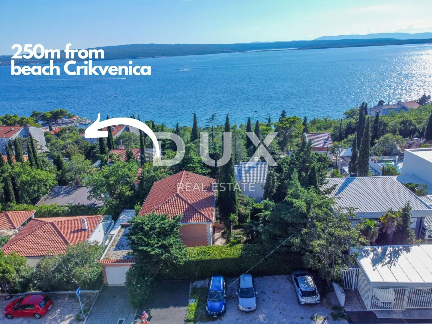 CRIKVENICA, DRAMALJ - rustikalna vila s rimskim vrtom samo 250 metara od plaže, GARAŽA, ekskluzivno - Dramalj, Crikvenica