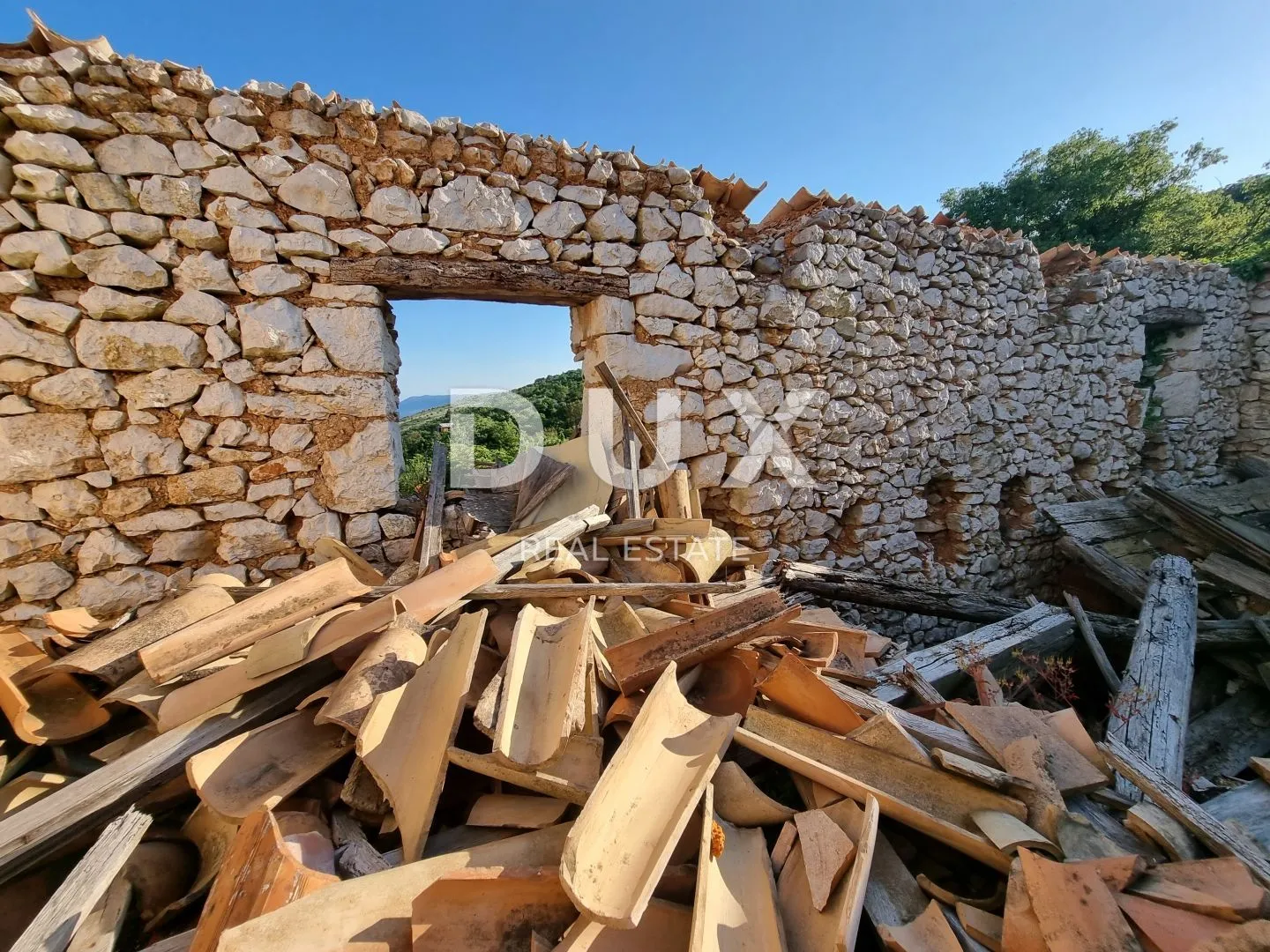 ISTRA, RABAC - Ruševna kuća s pogledom na more - Rabac, Labin