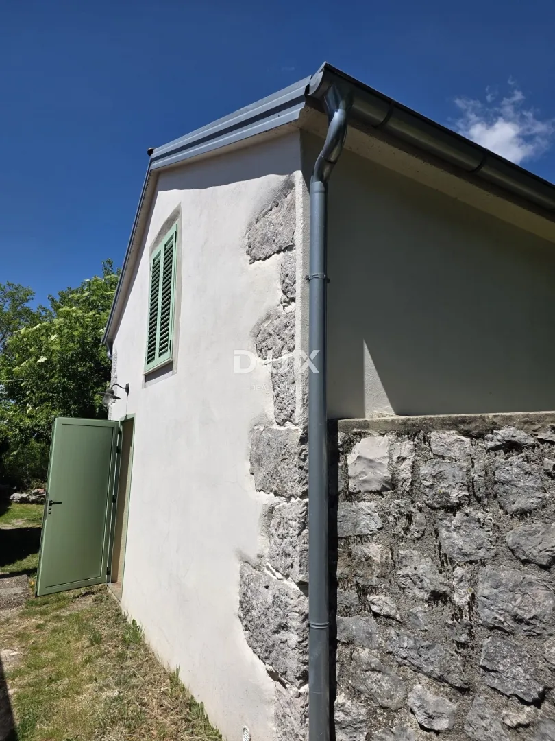 kvarner, grobnik, autohtona kamena kuća, 250 m2, kompletno uređena, pogled - slika 3