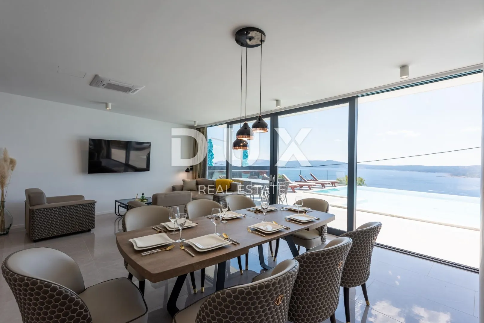 crikvenica - moderna vila s panoramskim pogledom na more! - slika 47