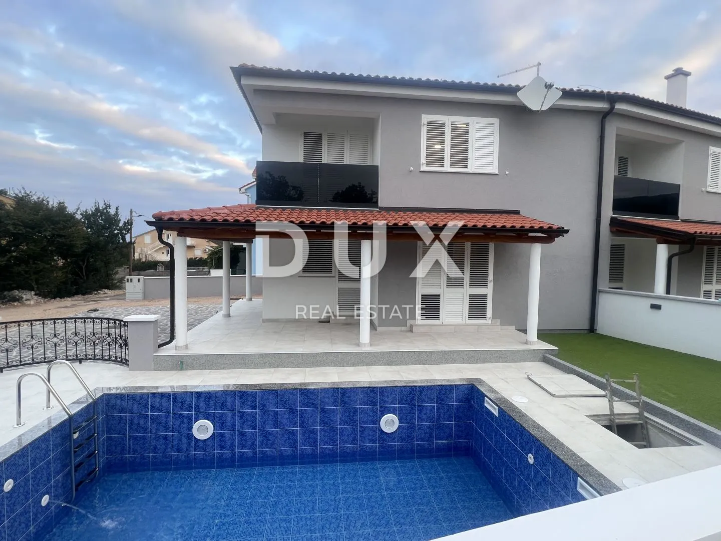 crikvenic, jadranovo, luksuzna dvojna vila, 95 m2, bazen - slika 2