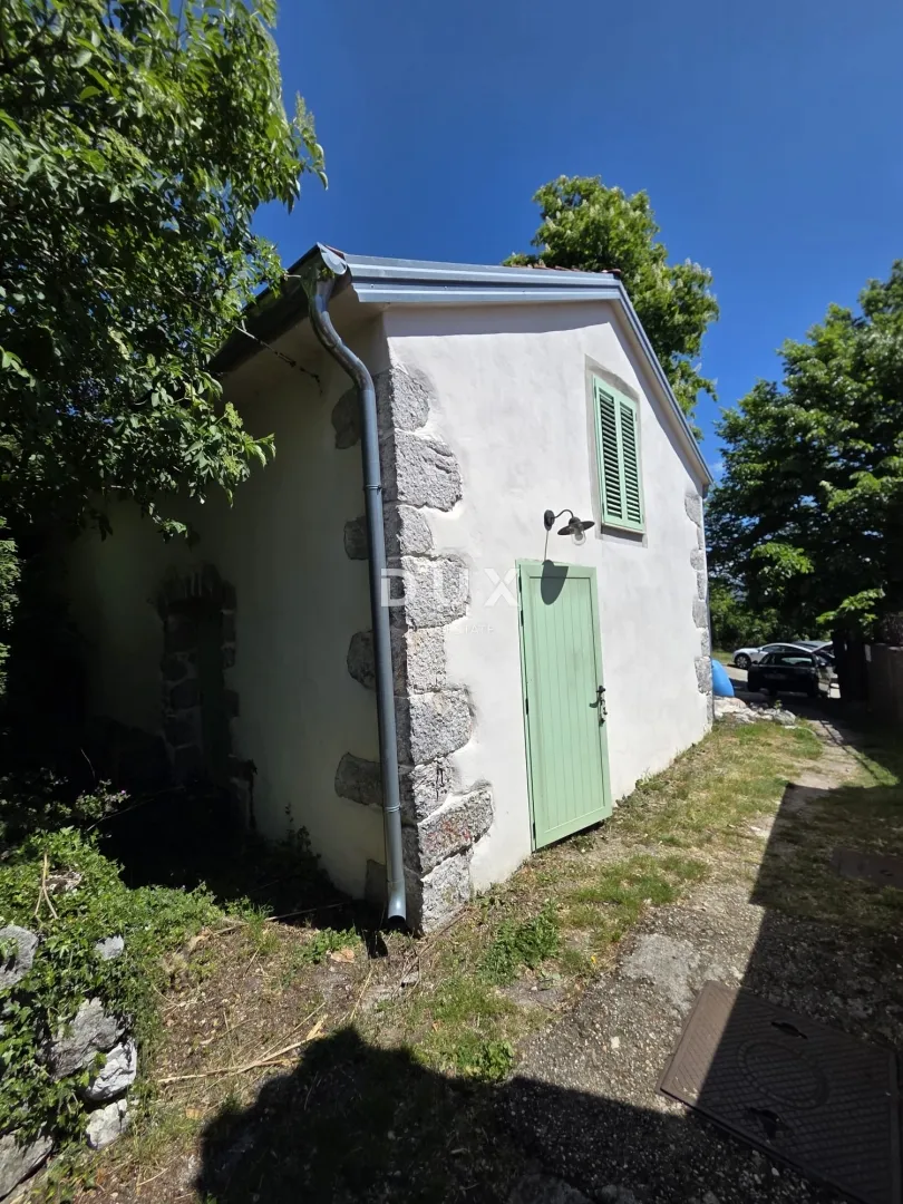 kvarner, grobnik, autohtona kamena kuća, 250 m2, kompletno uređena, pogled - slika 2