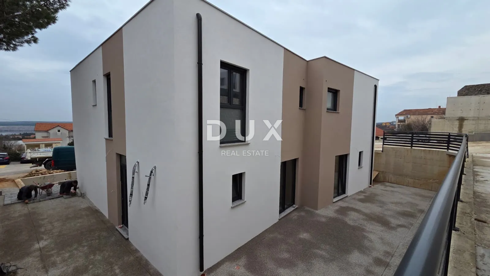 crikvenica, jadranovo - moderna vila, dva stana s bazenima i pogledom na more, 265m2 - slika 3