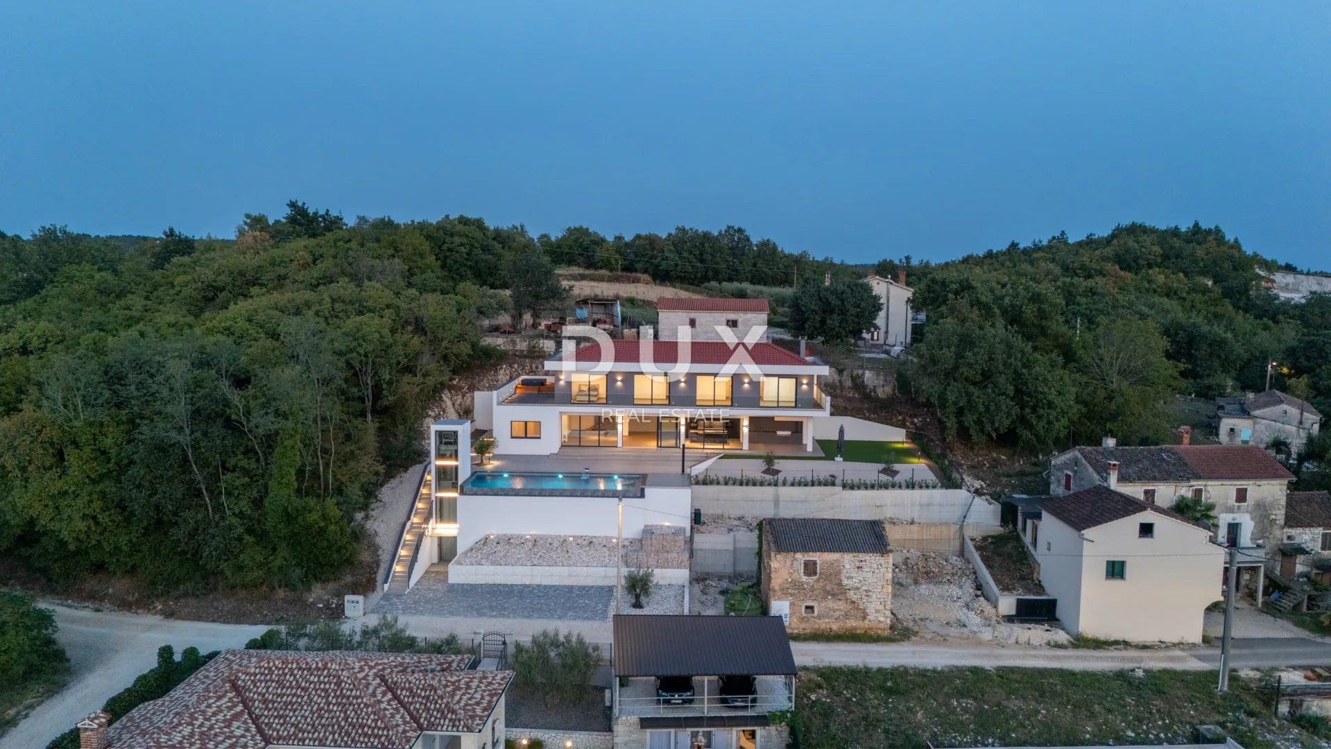 istra, vižinada - luksuzna vila sa infinity bazenom - slika 6