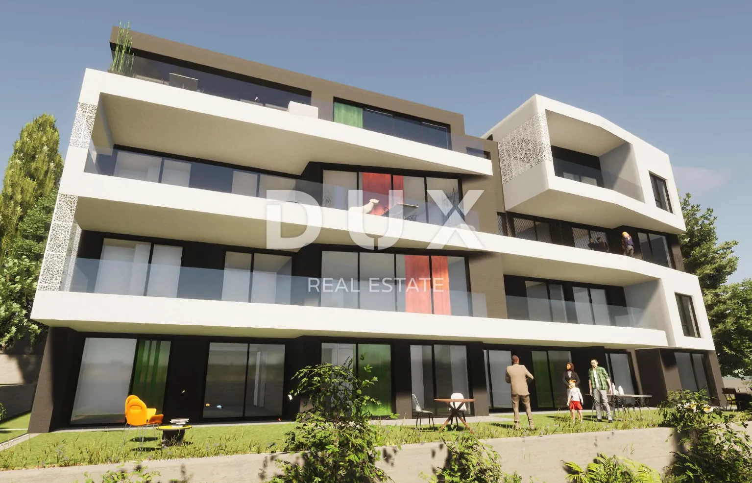 OPATIJA, CENTAR- stan 157.42m2 DB+3S s panoramskim pogledom na more- 1.KAT- STAN 201