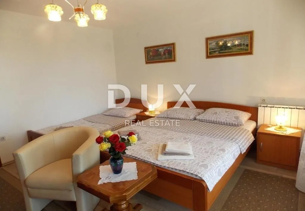 otok krk, malinska - dvojna kuća sa 7 apartmana - slika 8