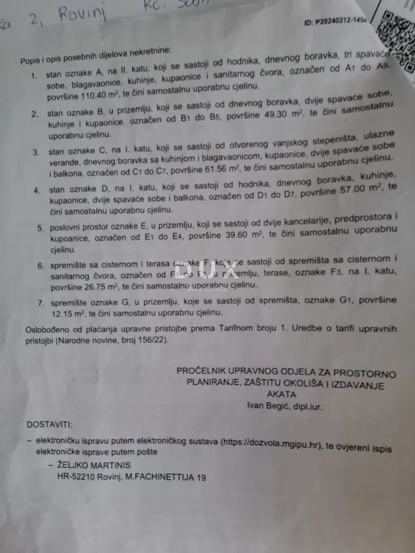 istra, rovinj - stan s povijesnim karakterom 300 m od mora - slika 23