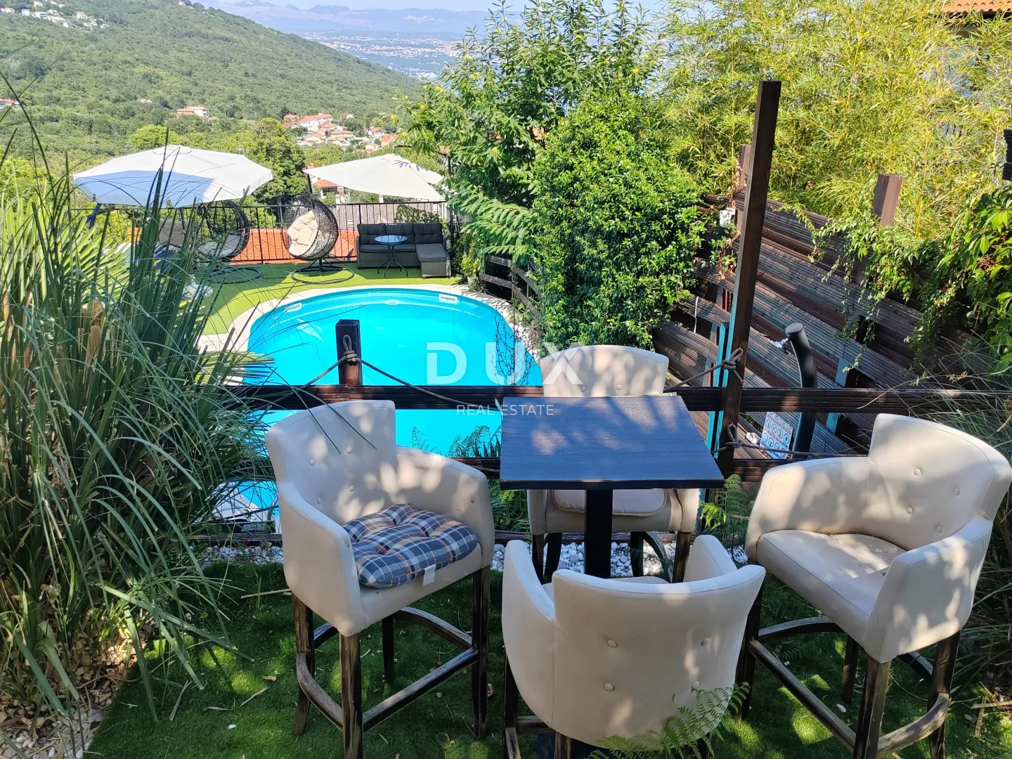 lovran, dvojna kuća s bazenom, 267 m², panoramski pogled - slika 11