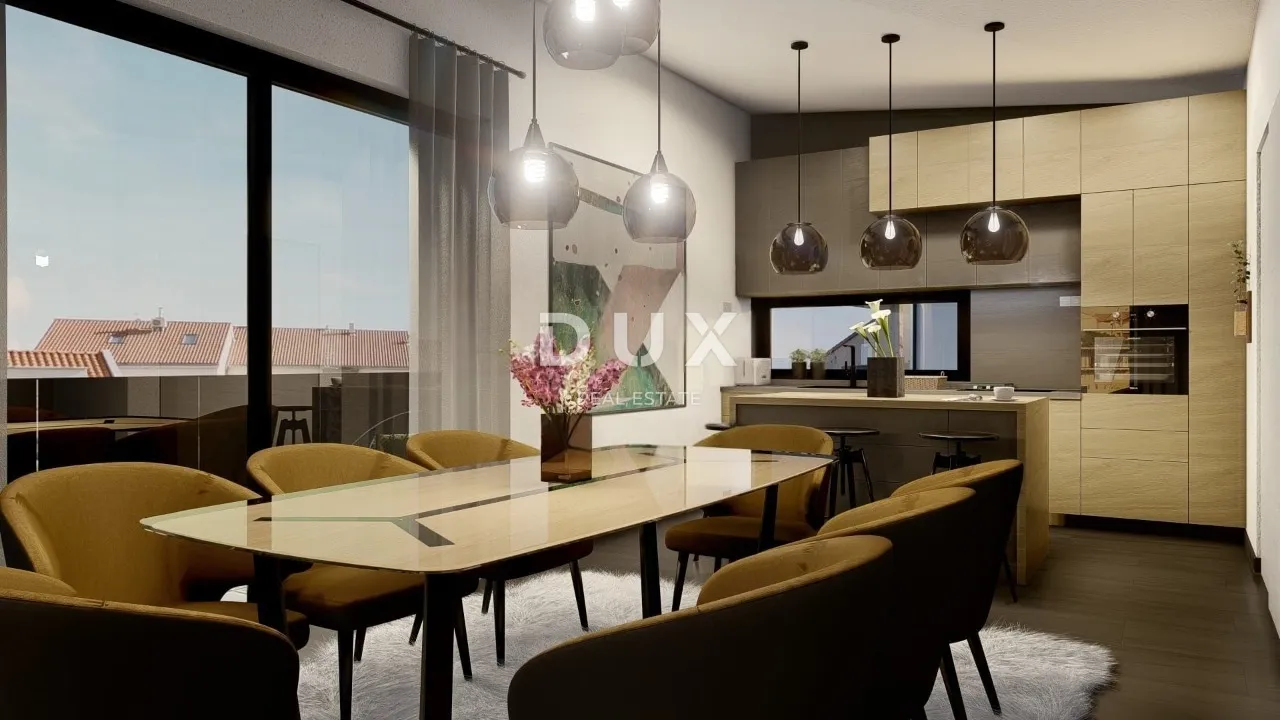 otok krk, grad krk - moderan penthouse od 100 m2 - slika 2