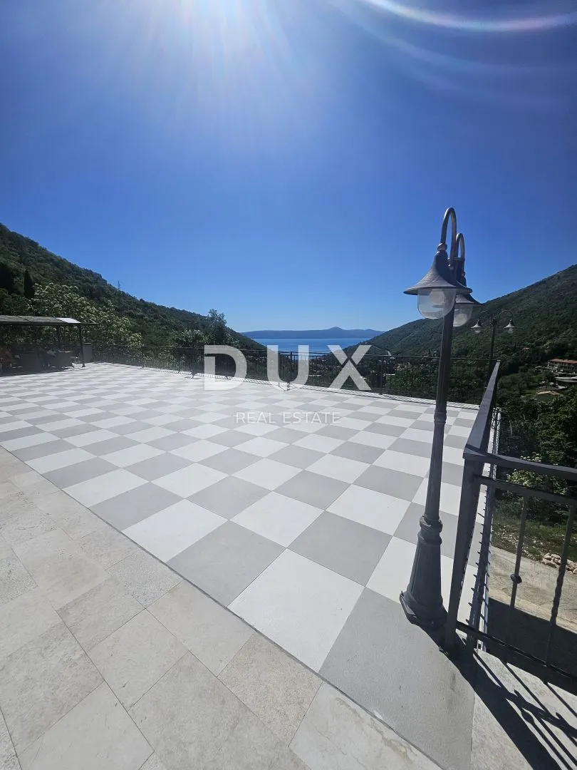 opatija, mošćenička draga - kuća 190m2 s pogledom na more + okoliš 1000m2 - slika 2