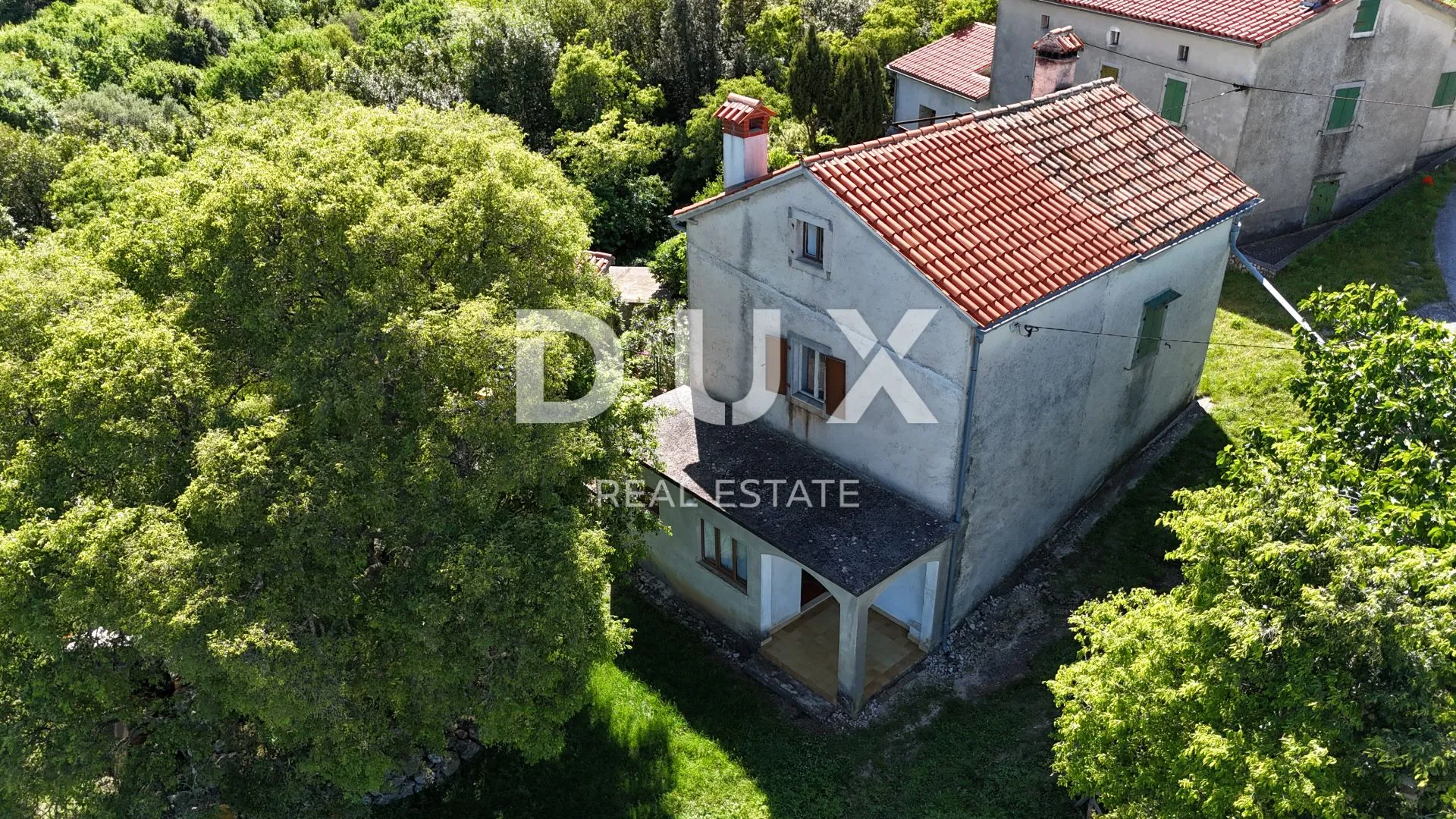 istra, rabac (okolica) - kamena kuća s pogledom na more - slika 4