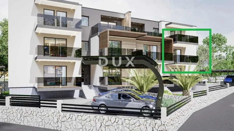 rijeka, podmurvice - stan 52m2 u novogradnji s pogledom na more, db+1s, 1.kat - slika 18