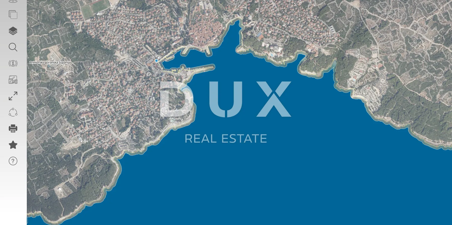 Otok Krk, Grad Krk - Građevinski teren 6000m2