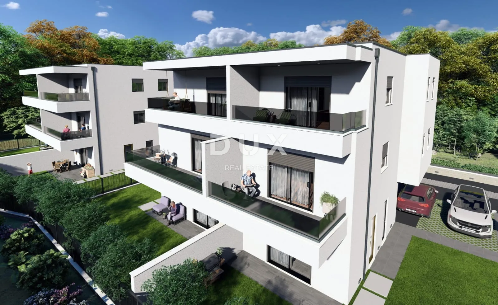 dalmacija, kaštela -dvosoban + db 61,99m², novogradnja 2.kat - slika 1