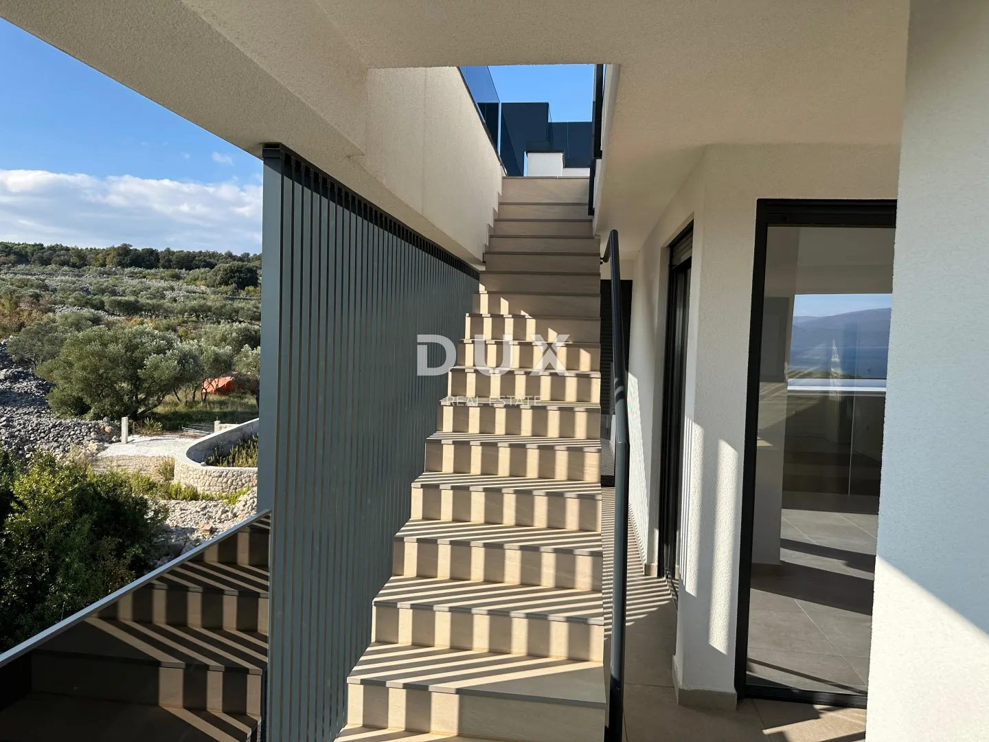 grad krk, centar - dvoetažni penthouse s bazenom i panoramskim pogledom - slika 3