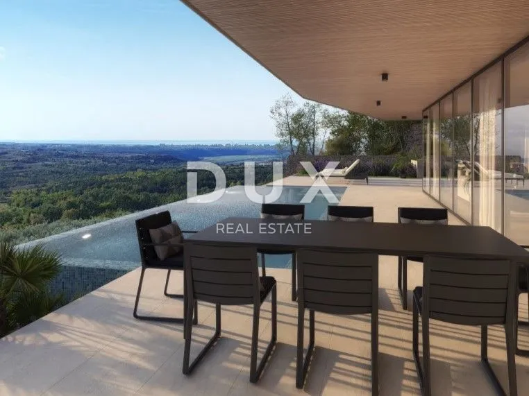 istra, krasica - moderna samostojeća vila s bazenom s panoramskim pogledom i garažom - slika 28