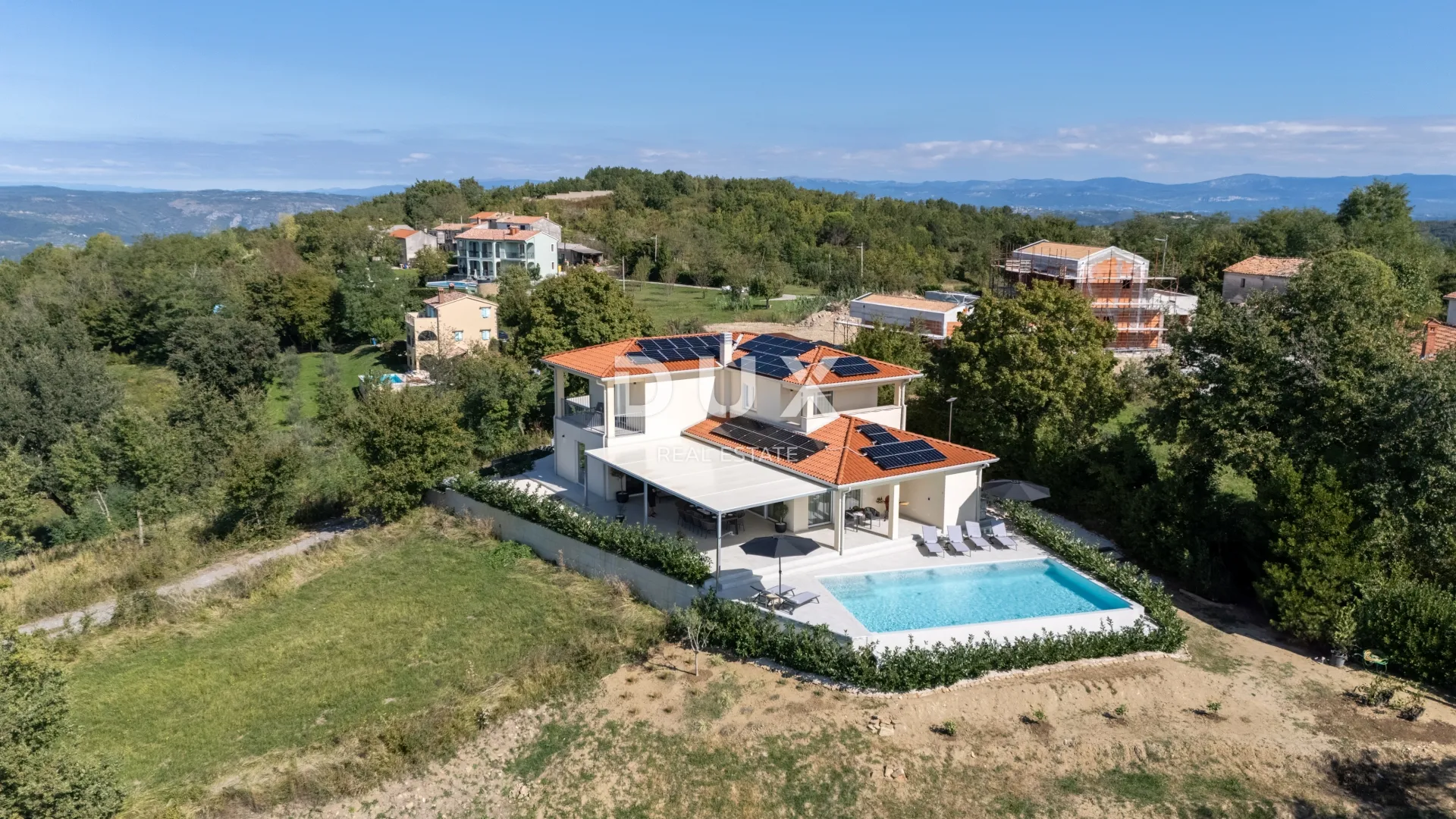 istra, motovun - vila s infinity bazenom i wellness zonom - otvoren pogled na more i okolna mjesta - slika 67