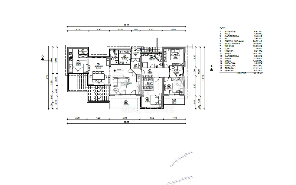 srdoči, martinkovac, brestovice - kuća/ villa 400m2 + okućnica 720m2 - slika 43