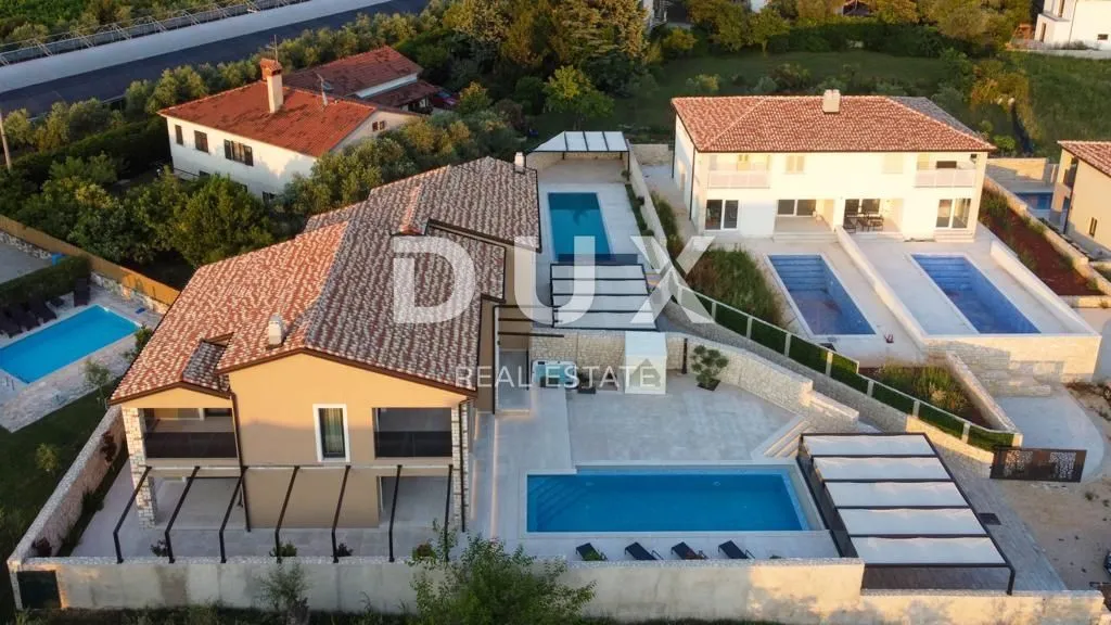 istra, nova vas, luksuzna dvojna vila, 178.70 m2, bazen, terasa - slika 13
