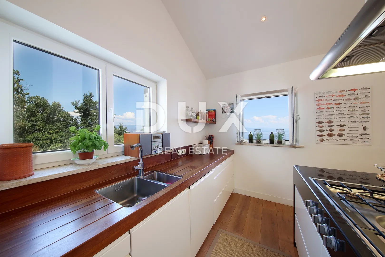 opatija, lovran - penthouse s bazenom, okućnicom i panoramskim pogledom - slika 12