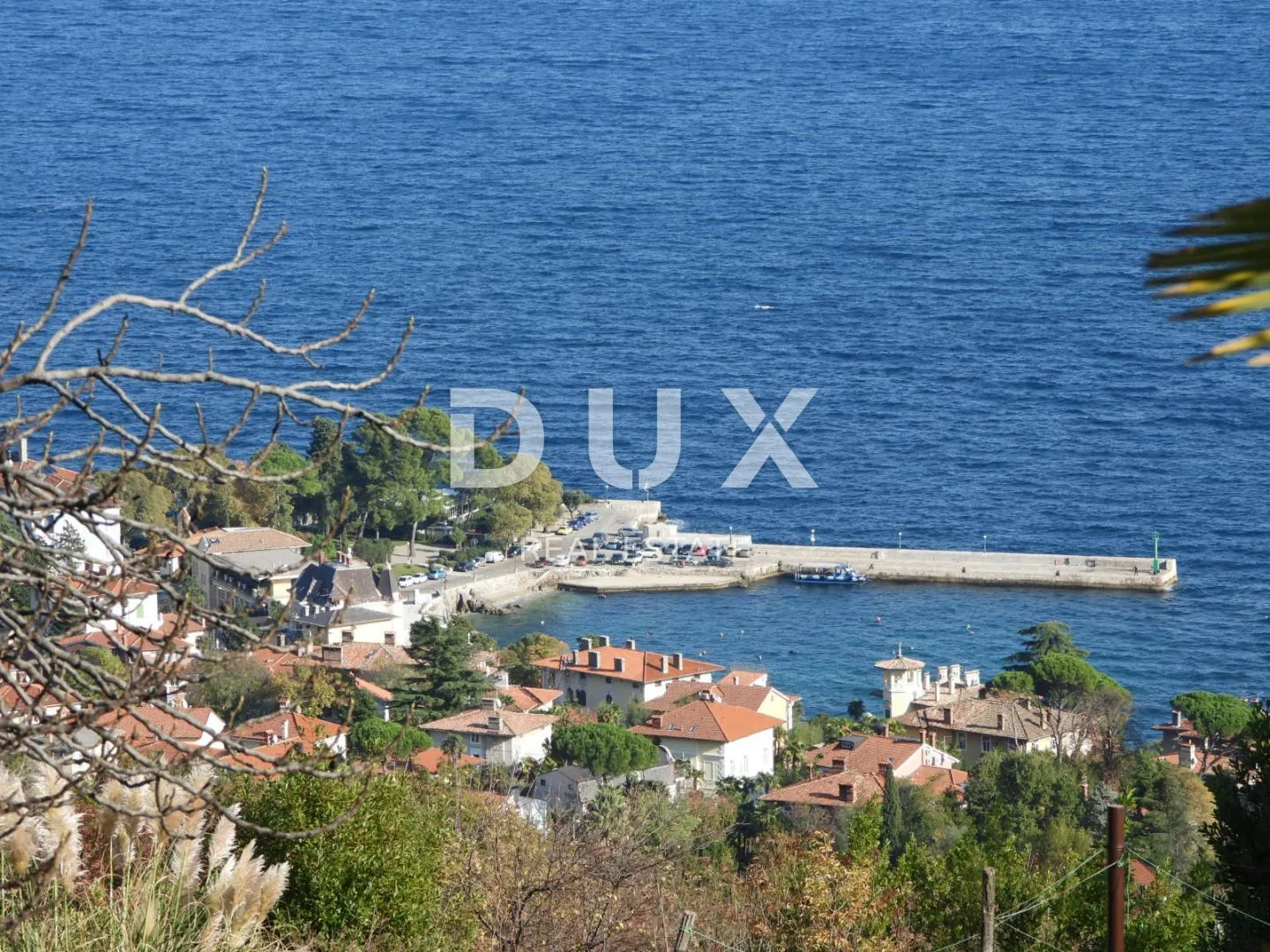 opatija, lovran, liganj - građevinsko zemljište 4500m2 s panoramskim pogledom na more za stambenu zgradu–stanove/apartmane/ obiteljsku kuću /villu/ kuću za iznajmljivanje - odmor s bazenom + kuća 120m2 - slika 3