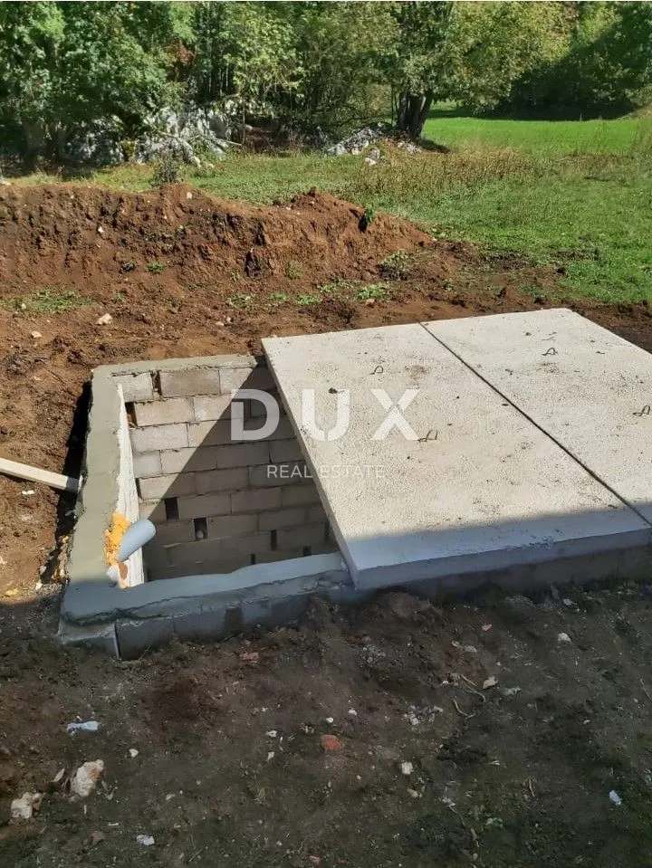 otočac, brinje - kuća u roh-bau fazi s 42.800 m2 okućnice - slika 12