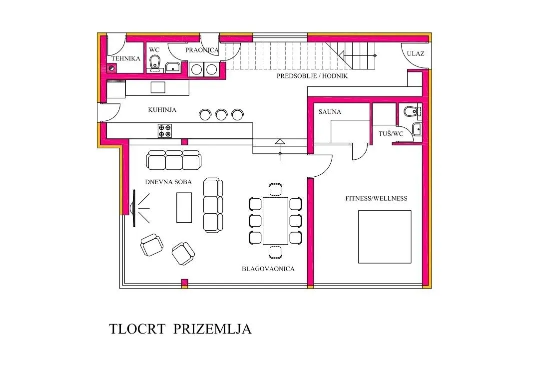 šibenik, rogoznica - prekrasna vila s bazenom u blizini mora - slika 38