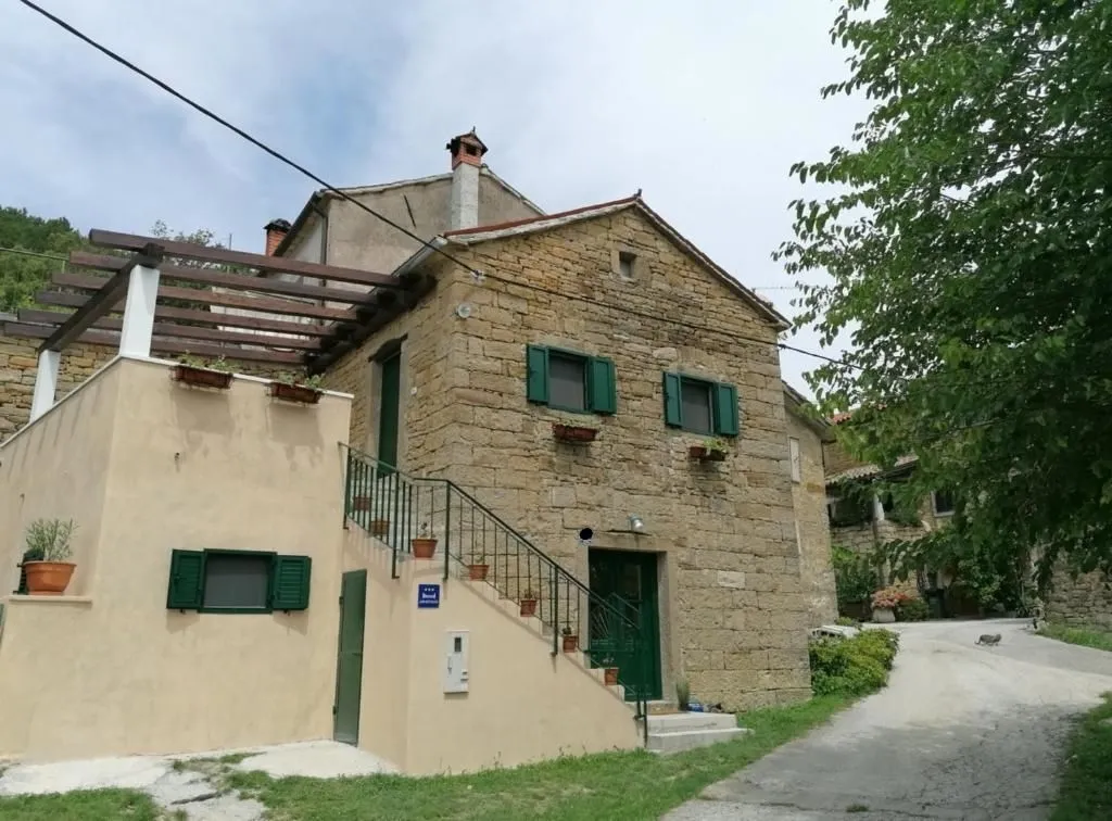 istra,buzet(okolica)-simpatična kamena kuća s predivnim pogledom - slika 1