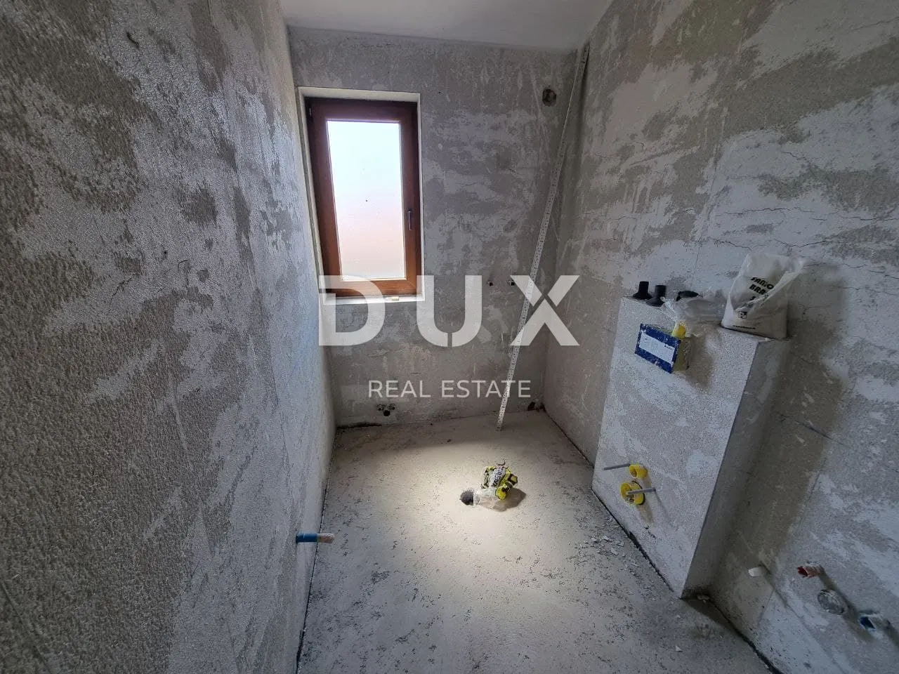 poreč, kaštelir, dvojna kuća, 121 m2, roh-bau, pogled na more - slika 8