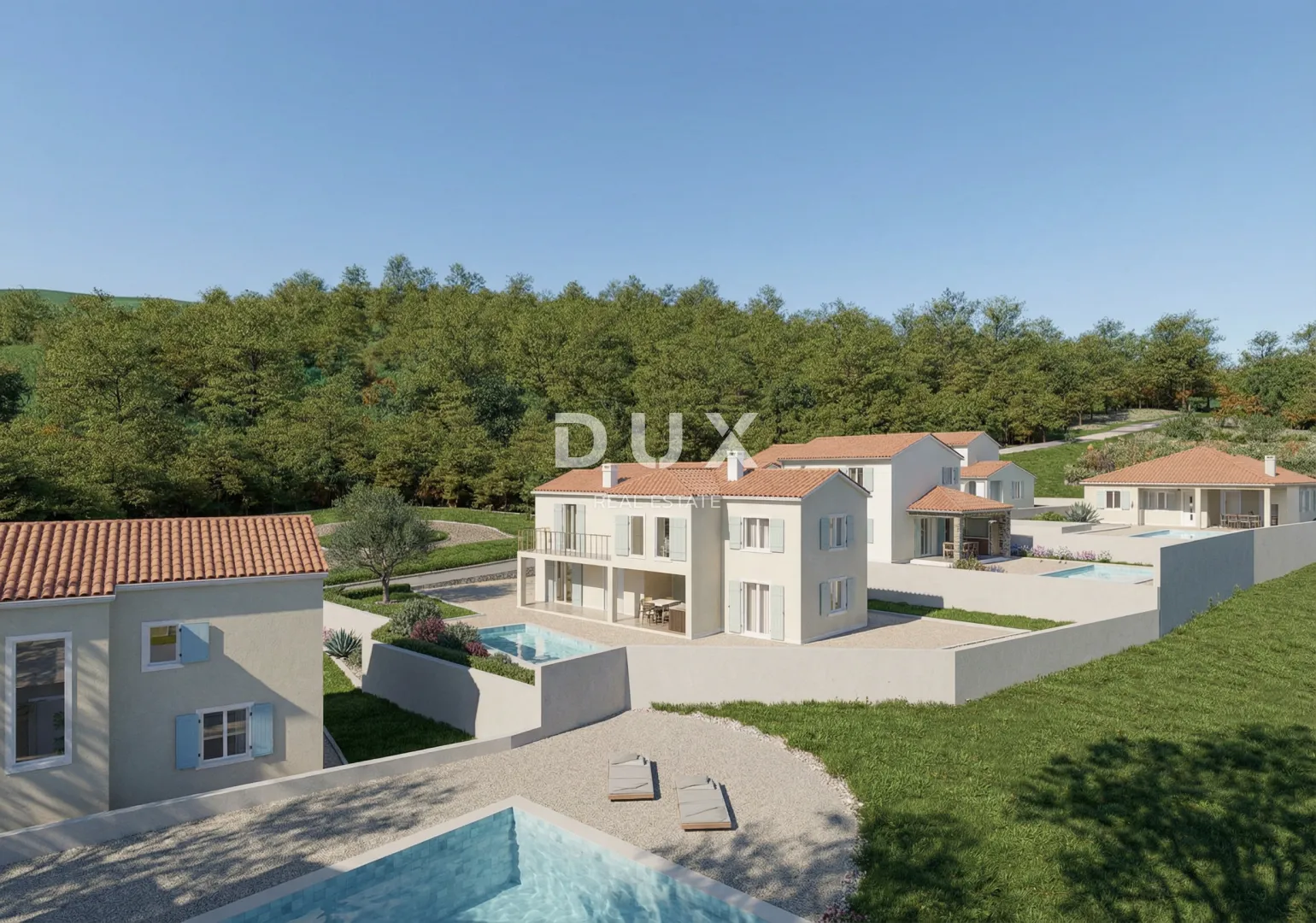 istra, pićan - vila s bazenom u novogradnji - slika 8