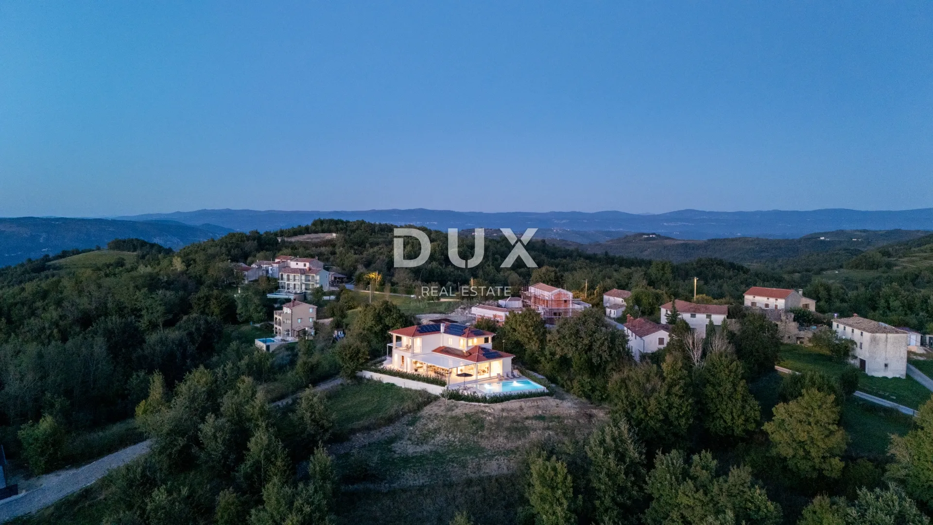 istra, motovun - vila s infinity bazenom i wellness zonom - otvoren pogled na more i okolna mjesta - slika 70