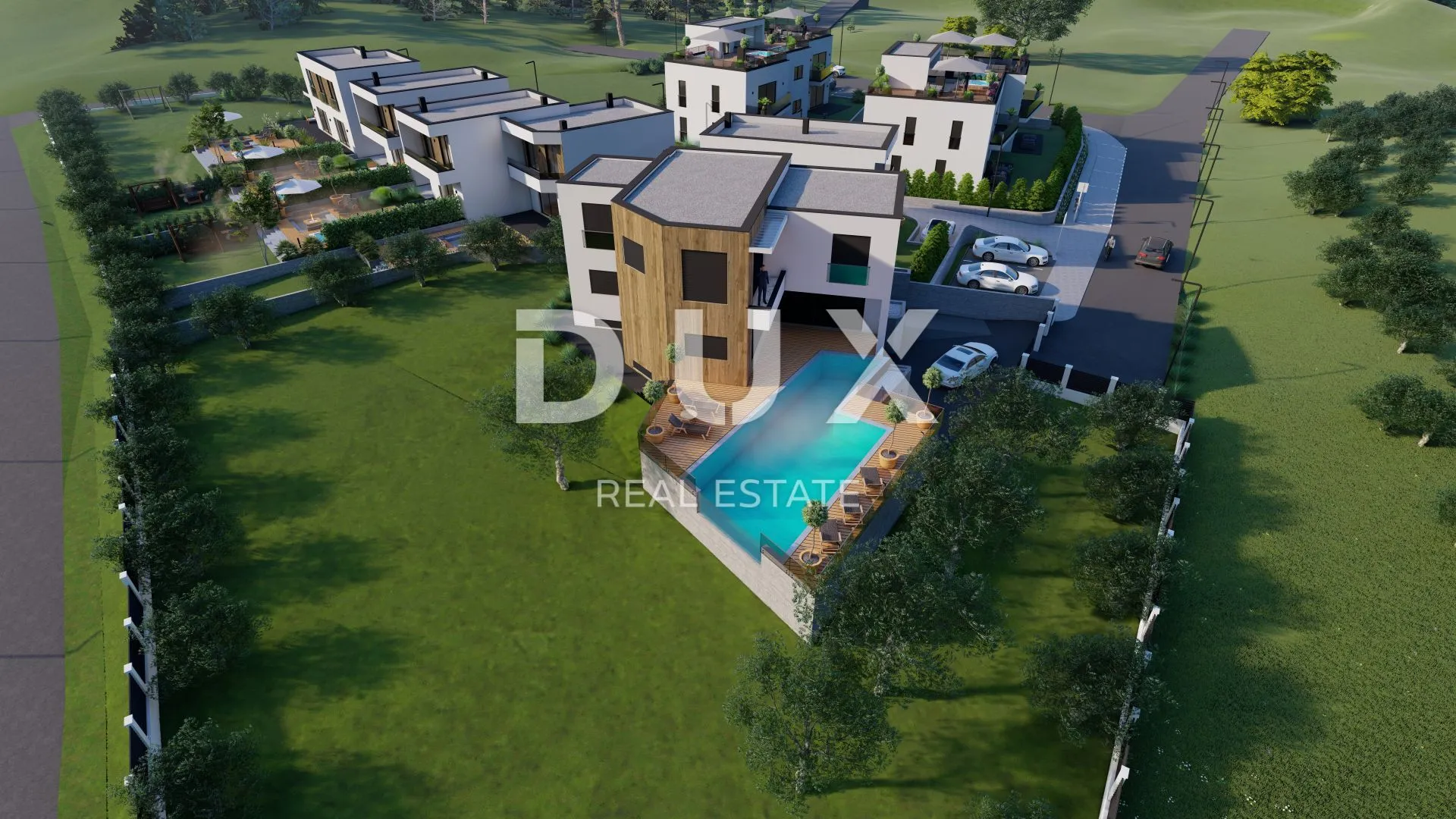 istra, poreč - luksuzna vila sa vrtom i pogledom na more - slika 26