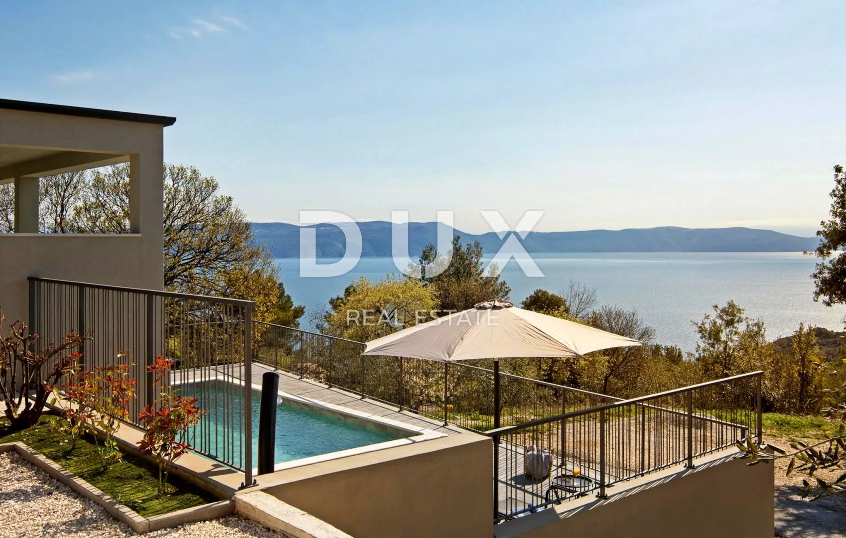 istra, rabac - kuća s bazenom i pogledom na more - slika 7