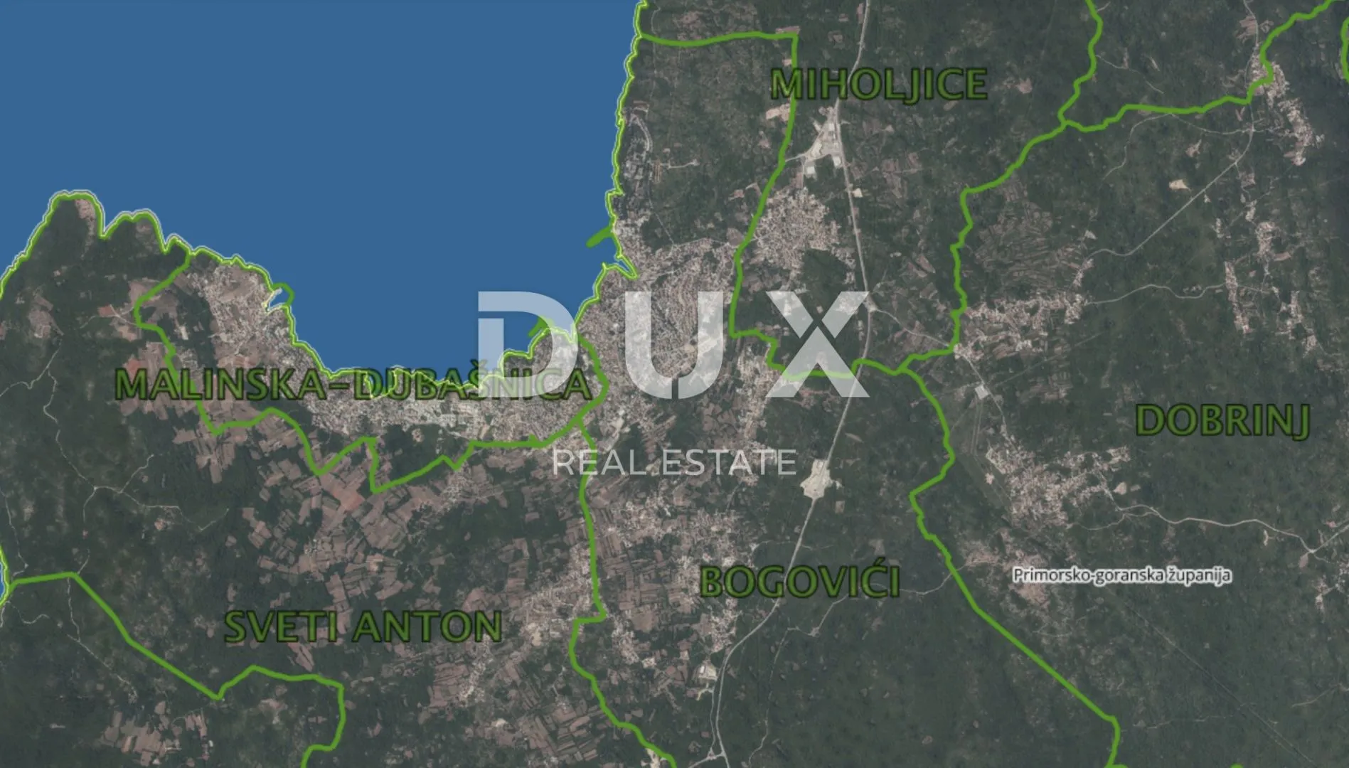 otok krk, malinska - ekskluzivno!! građevinsko zemljište u okolici malinske - slika 2