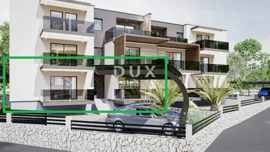 rijeka, podmurvice- stan 114m2 u novogradnji s pogledom na more, db+3s, prizemlje- stan 3l - slika 18