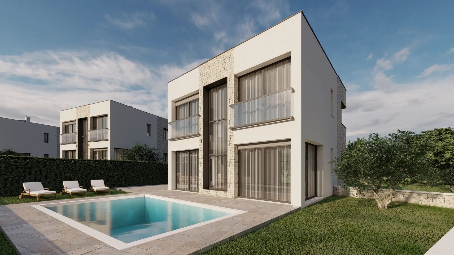 istra, brtonigla - moderna pametna vila s bazenom - slika 4