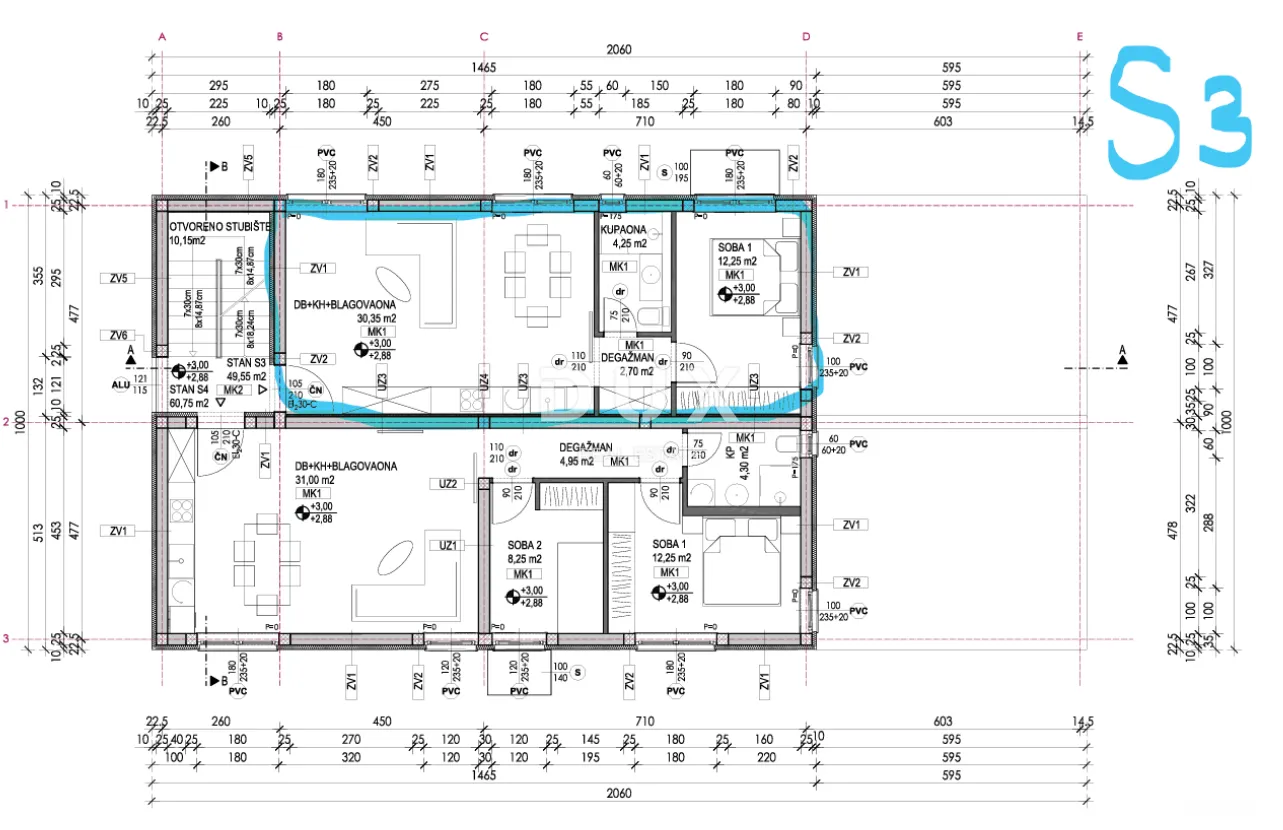 zadar, vrsi mulo - novogradnja na traženoj lokaciji! 1s+db! s3 - slika 14