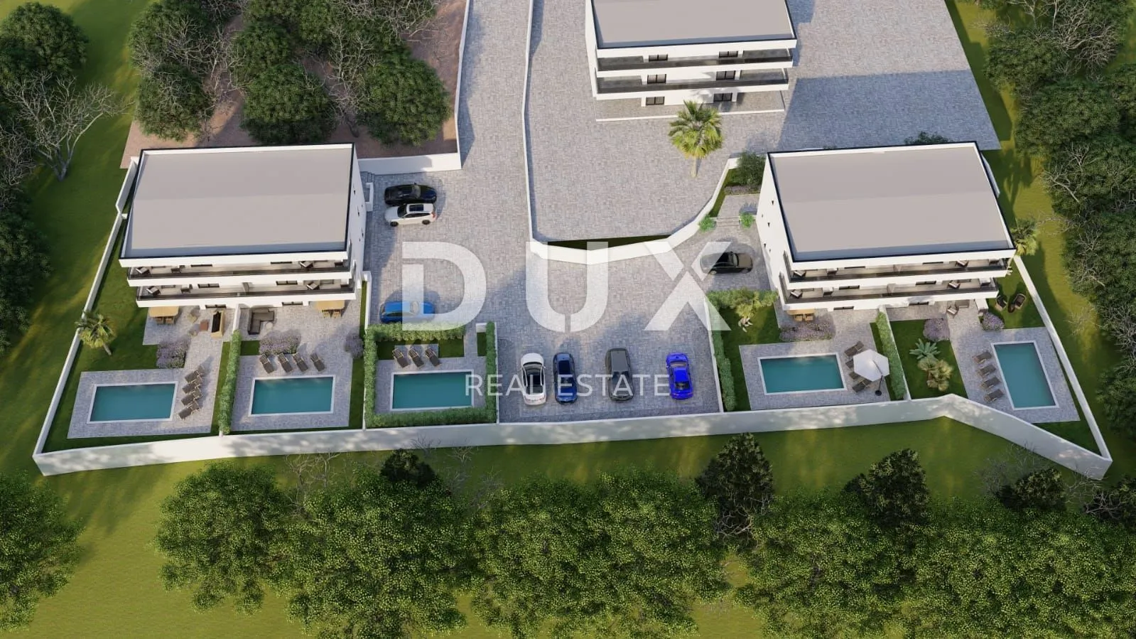 otok krk, malinska - vrhunski penthouse s bazenom u novogradnji - slika 4