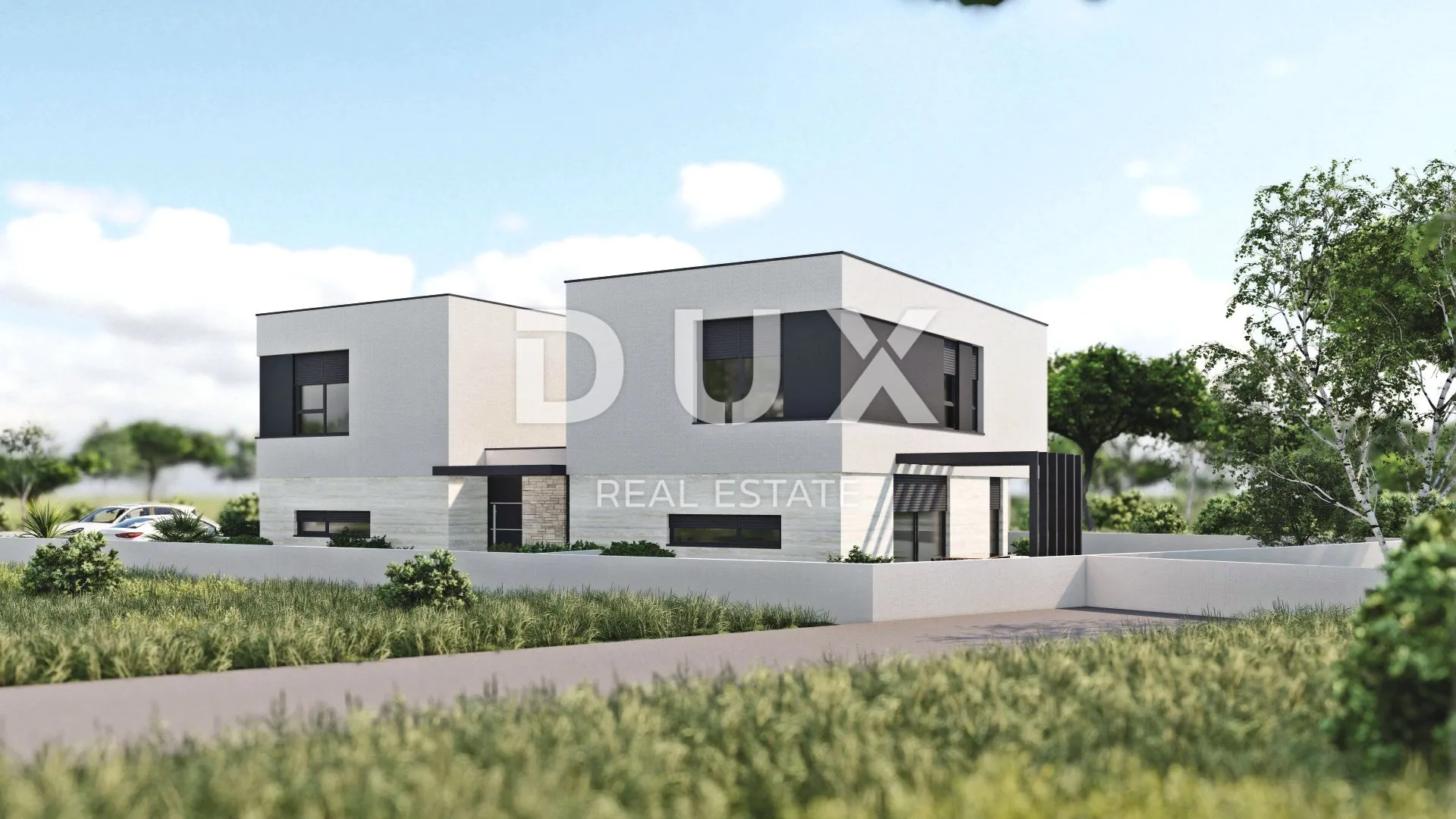 istra, medulin - kuća moderne arhitekture u izgradnji - slika 5