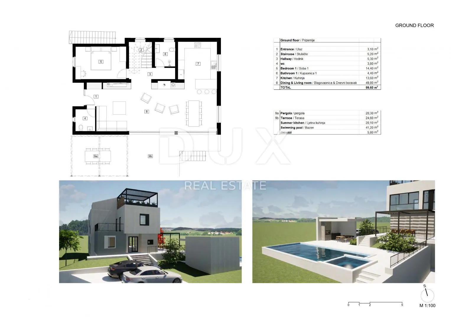 istra, poreč - moderna vila s garažom i pogledom na more - slika 3
