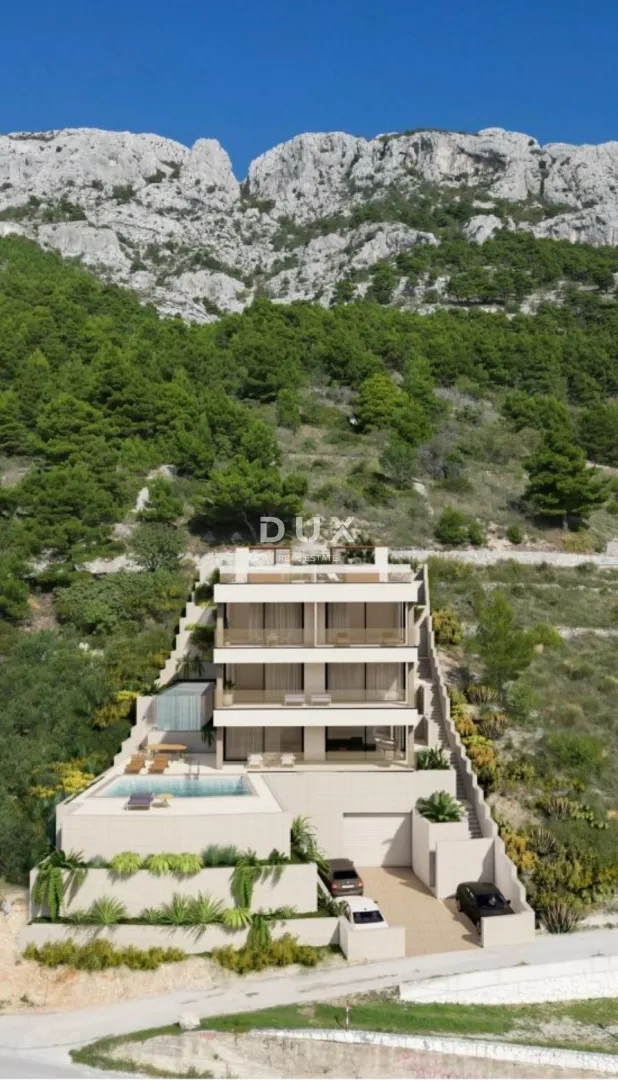 pisak, omiška rivijera, trosobni stan, 87 m² u novogradnji - slika 4