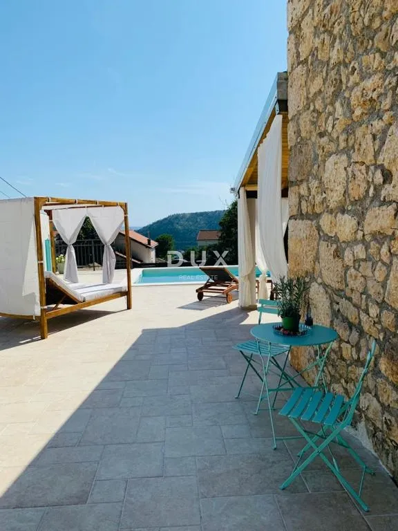 novi vinodolski, bribir - kamena vila s bazenom - slika 6