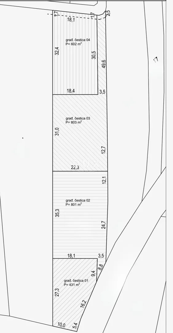 zemunik donji - građevinsko zemljište 602m²! - slika 8
