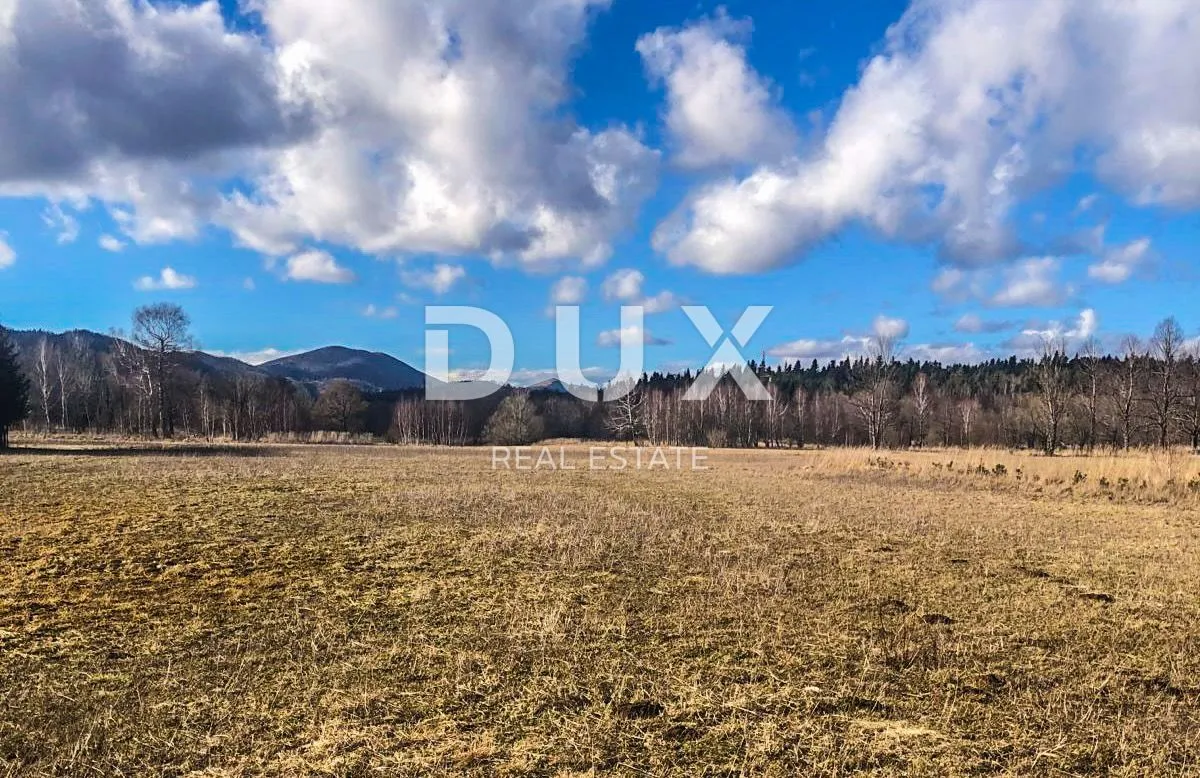 GORSKI KOTAR, LIČ - građevinsko zemljište (objekti seoskog turizma) 3339 m2 - Lič, Fužine