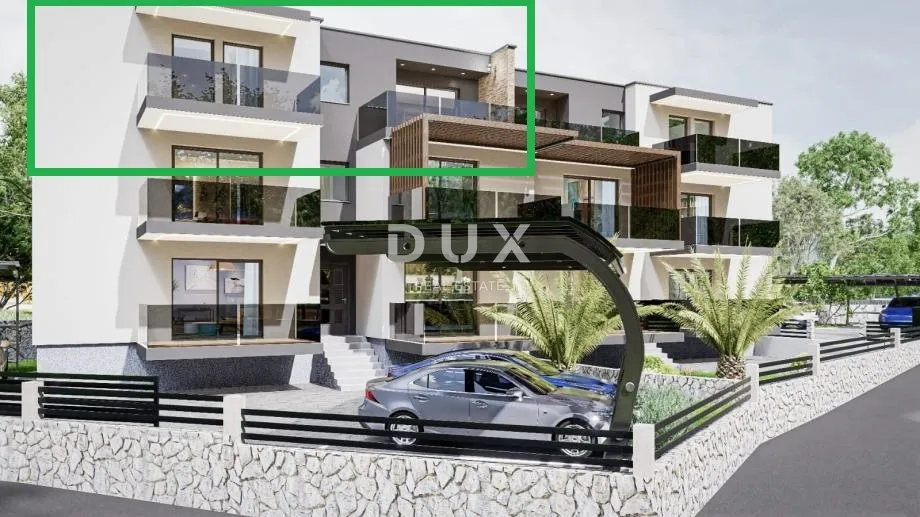 rijeka, podmurvice- stan 104m2 u novogradnji s pogledom na more, db+3s, 2.kat- stan 4l - slika 18