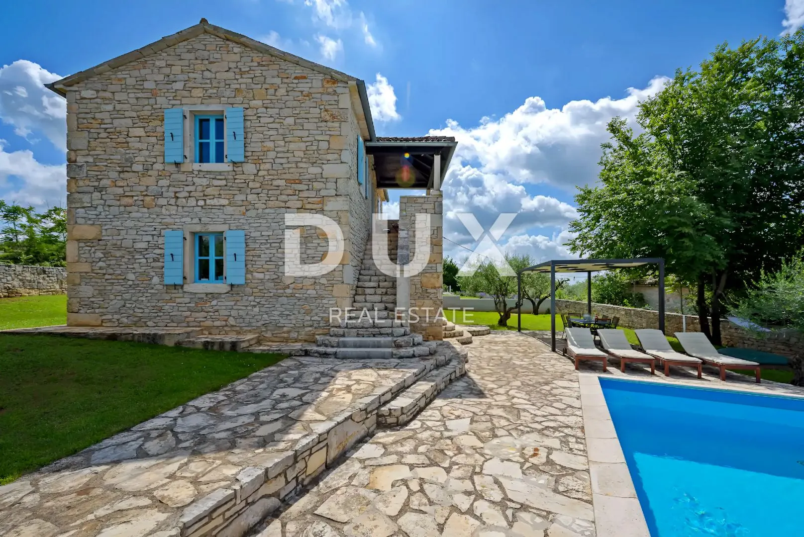 istra, sveti lovreč - rustikalna kuća s bazenom - slika 16