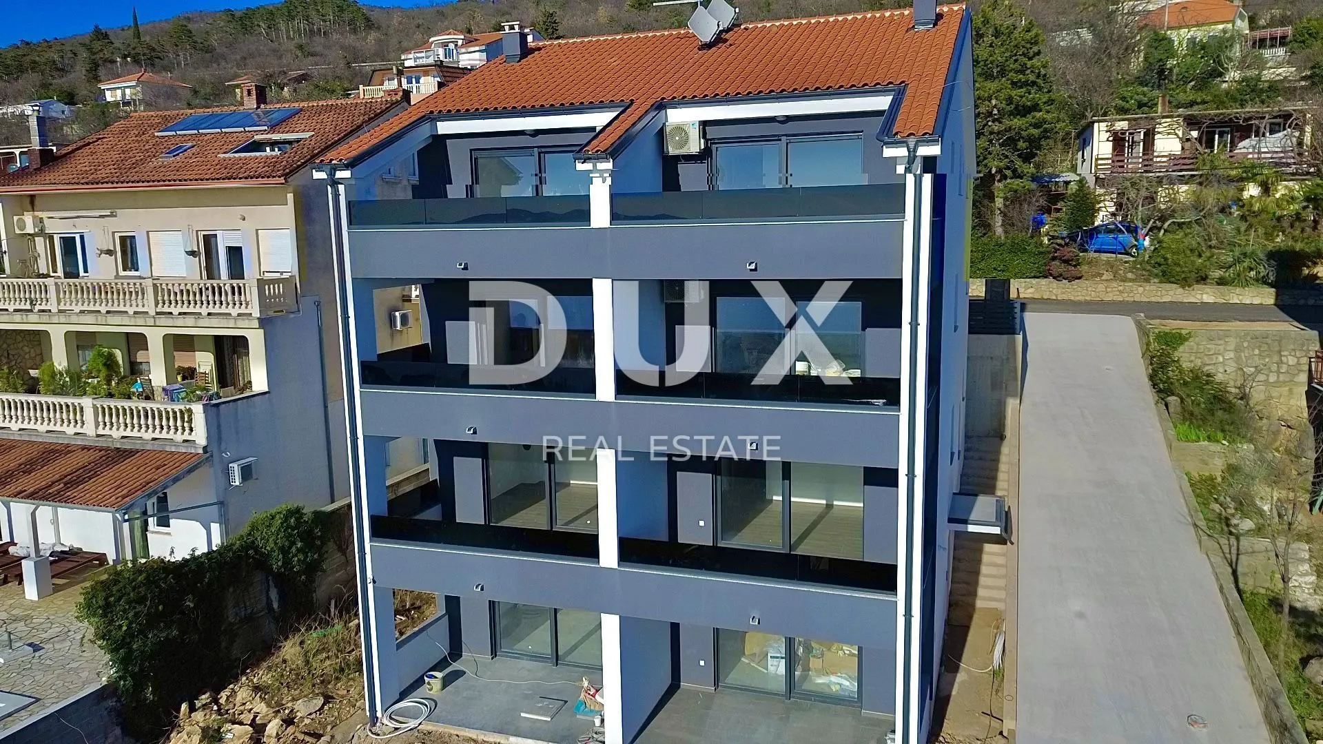 kvarner, crikvenica, dvoetažni apartman, 101 m2, pogled na more - slika 2